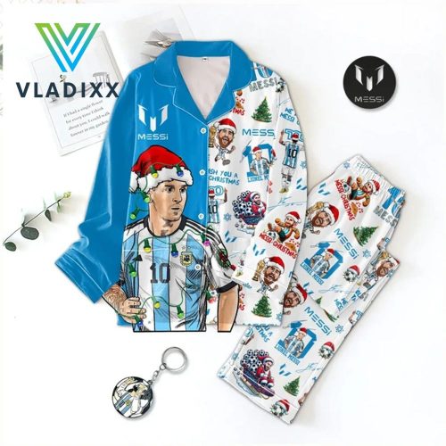 We Wish You A Messi Christmas Special Pajamas Set