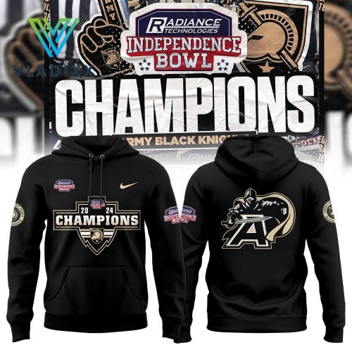 Army Football Independence Bowl 2025 Nike Black Hoodie, Pants, Cap