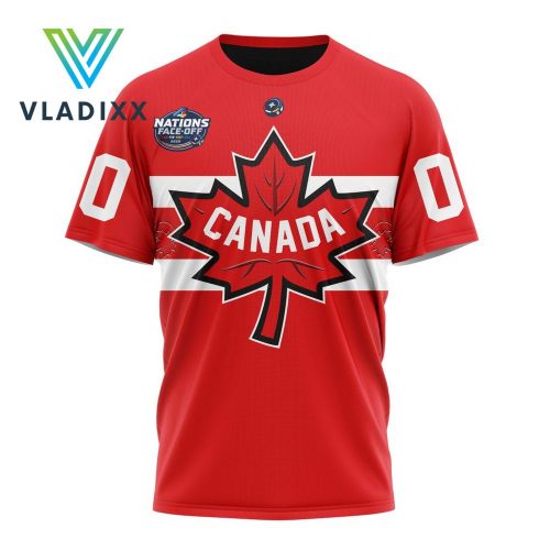 Canada National Ice Hockey Team 4 Nations Face-Off 2025 Shirt