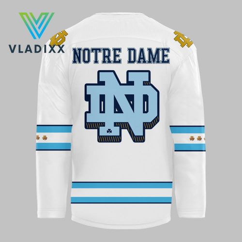 Chicago Cubs x Notre Dame Fighting Irish Hockey Jersey