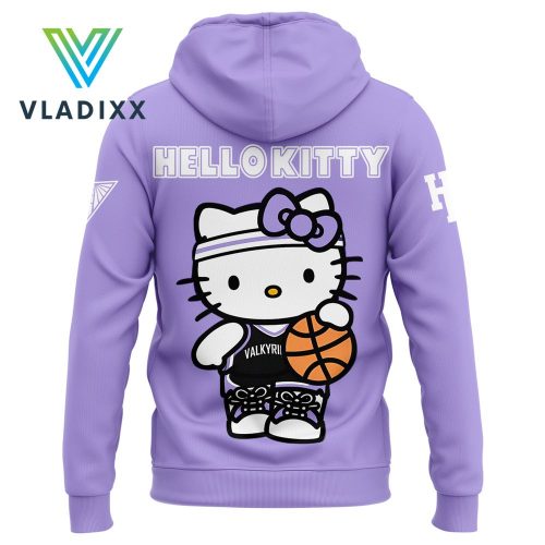 Golden State Valkyrie 2024 Hello Kitty Purple Hoodie, Pants, Cap