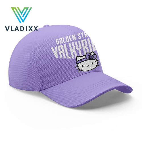 Golden State Valkyrie 2024 Hello Kitty Purple Hoodie Pants Cap