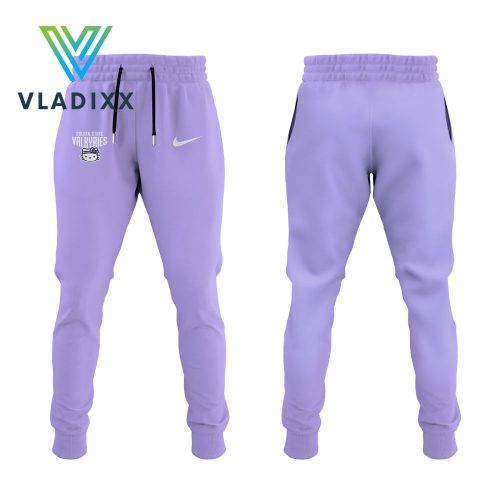 Golden State Valkyrie 2024 Hello Kitty Purple Hoodie Pants Cap