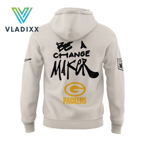 Green Bay Packers NFL Be A Change Maker Hoodie