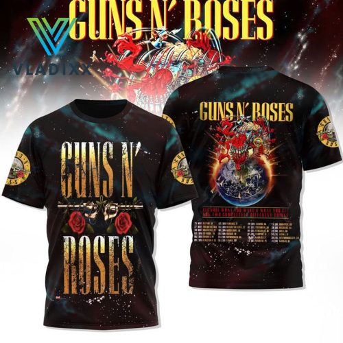 Guns N’ Rose Limitted Edition 3D Shirt