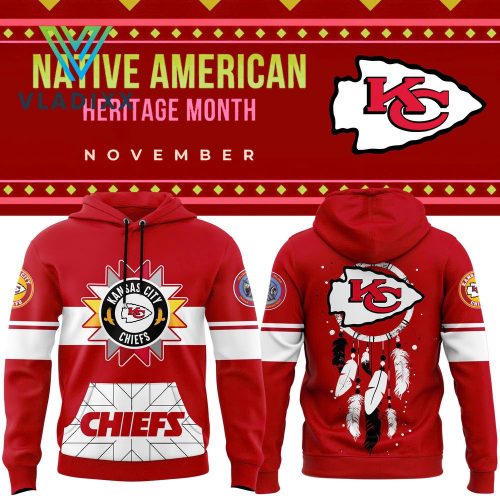 Kansas City Chiefs 2024 Native American Heritage Red Hoodie