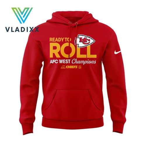 Kansas City Chiefs AFC West Division Champions Red Hoodie