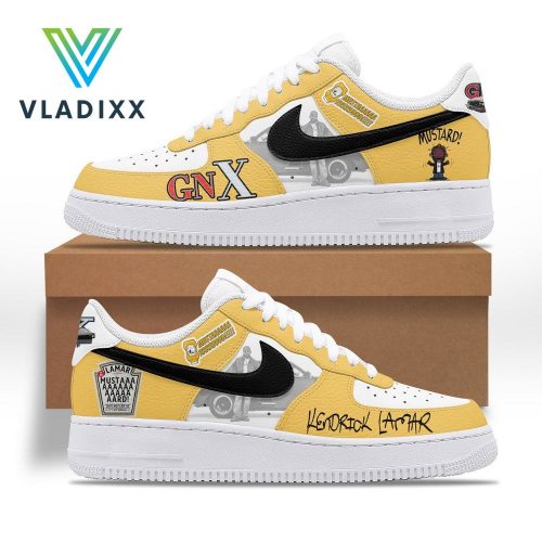 Kendrick Lamar Mustard Premium Yellow Air Force 1