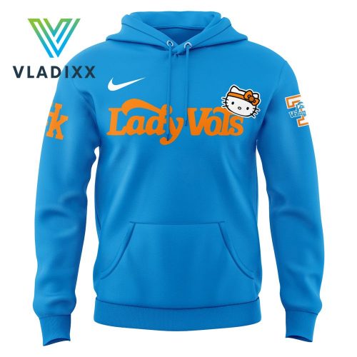 Lady Vols Basketball x Hello Kitty Blue Hoodie Pants Cap