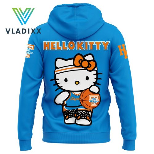 Lady Vols Basketball x Hello Kitty Blue Hoodie, Pants, Cap