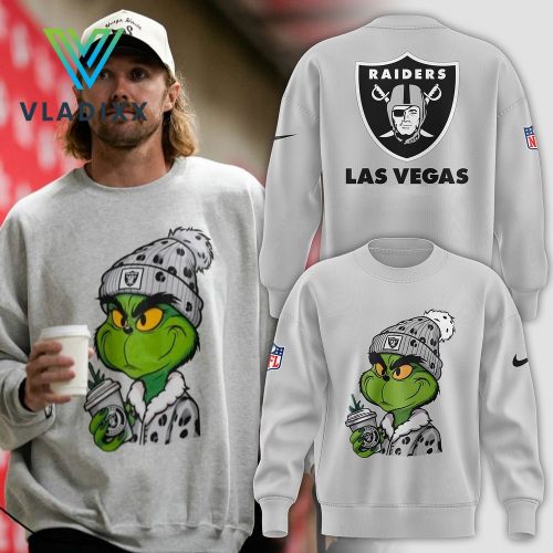 Las Vegas Raiders x The Grinch 2024 Limited Sweatshirt