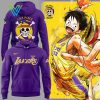 Los Angeles Lakers One Piece Yellow Hoodie