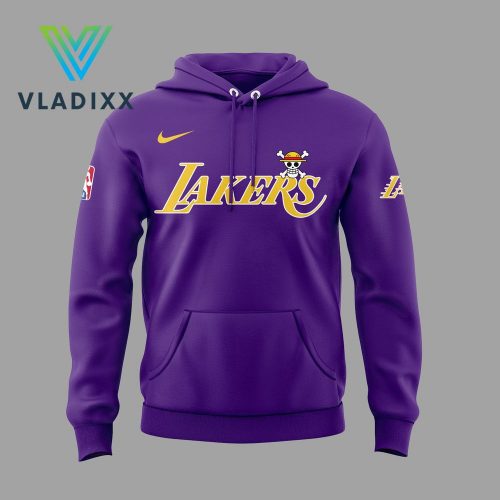 Los Angeles Lakers One Piece Purple Hoodie