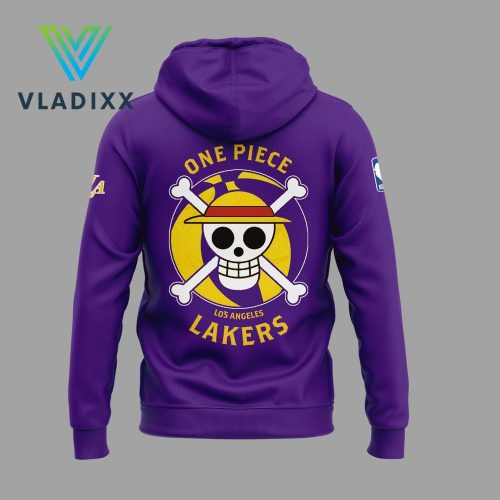 Los Angeles Lakers One Piece Purple Hoodie