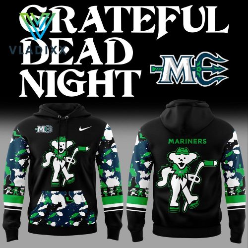 Maine Mariners Grateful Dead Night Green Hoodie, Pants, Cap