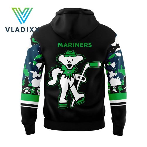 Maine Mariners Grateful Dead Night Green Hoodie Pants Cap