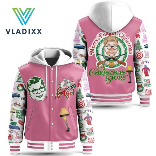 Merry Fudgin’ Christmas Baseball Jacket 2024