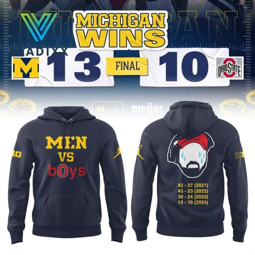 Michigan Wolverines Men vs Boys 2024 Hoodie, Pants, Cap