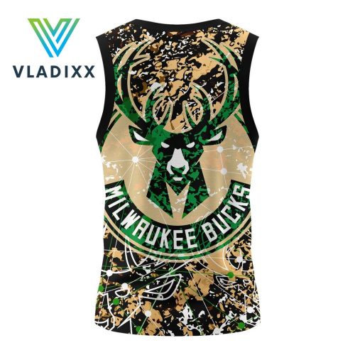 Milwaukee Bucks NBA Design Concept Basketball Jersey