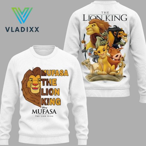 Mufasa The Lion King White Sweatshirt