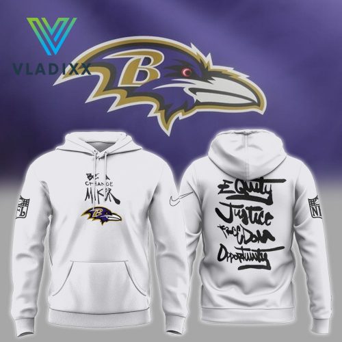 NFL Baltimore Ravens Be A Change Maker Hoodie