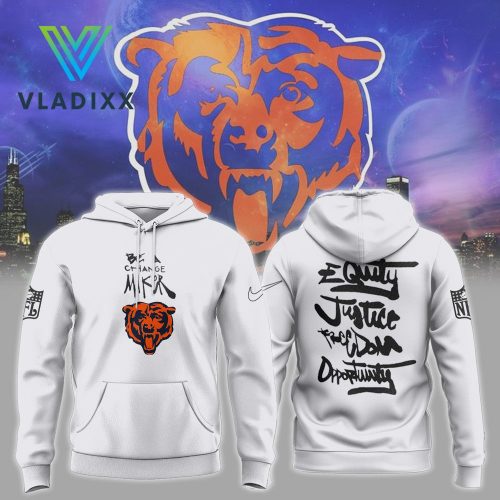 NFL Chicago Bears Be A Change Maker Hoodie