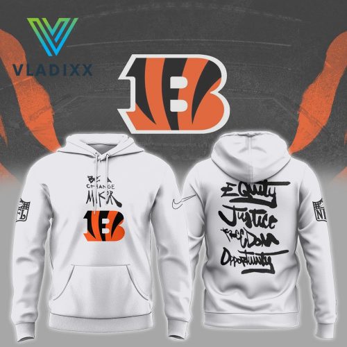 NFL Cincinnati Bengals Be A Change Maker Hoodie