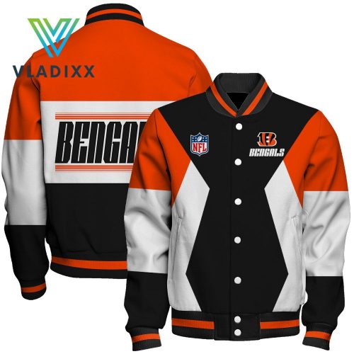 NFL Cincinnati Bengals New Version Baseball Jacket