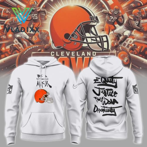 NFL Cleveland Browns Be A Change Maker Hoodie