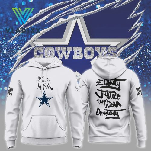 NFL Dallas Cowboys Be A Change Maker Hoodie