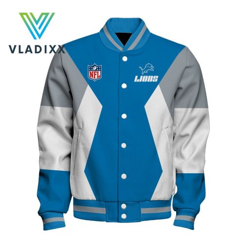 NFL Detroit Lions New Version Baseball Jacket