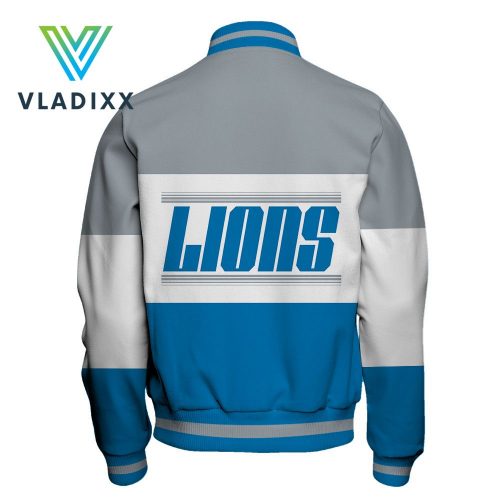 NFL Detroit Lions New Version Baseball Jacket