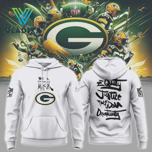 NFL Green Bay Packers Be A Change Maker Hoodie