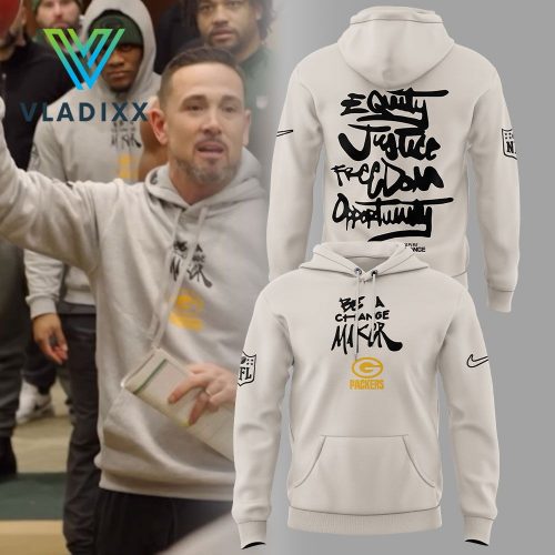 NFL Green Bay Packers Be A Change Maker Limited Hoodie