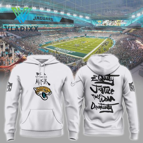 NFL Jacksonville Jaguars Be A Change Maker Hoodie