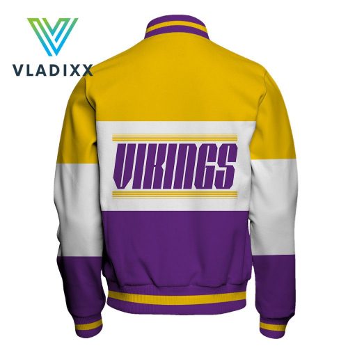 NFL Minnesota Vikings New Version Baseball Jacket