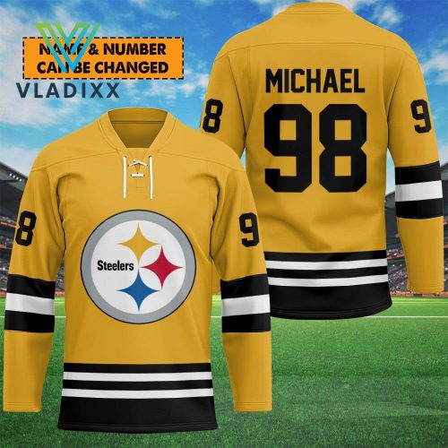 NFL Pittsburgh Steelers Personalized Limited Hockey Jersey