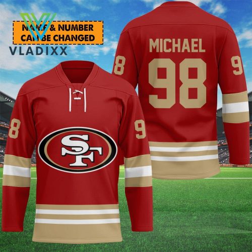 NFL San Francisco 49ers Personalized Limited Hockey Jersey