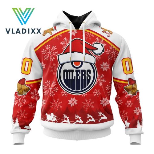 NHL Edmonton Oilers Special Merry Christmas Design Hoodie