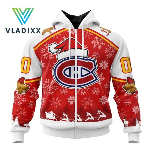 NHL Montreal Canadiens Special Merry Christmas Design Hoodie