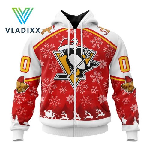 NHL Pittsburgh Penguins Special Merry Christmas Design Hoodie