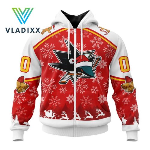 NHL San Jose Sharks Special Merry Chirstmas Design Hoodie