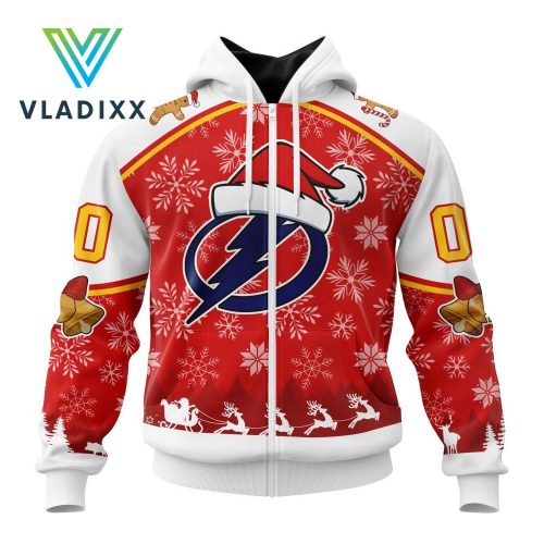 NHL Tampa Bay Lightning Special Merry Chirstmas Design Hoodie