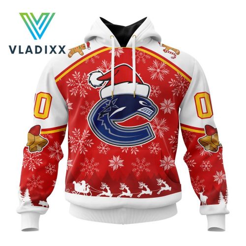 NHL Vancouver Canucks Special Merry Chirstmas Design Hoodie