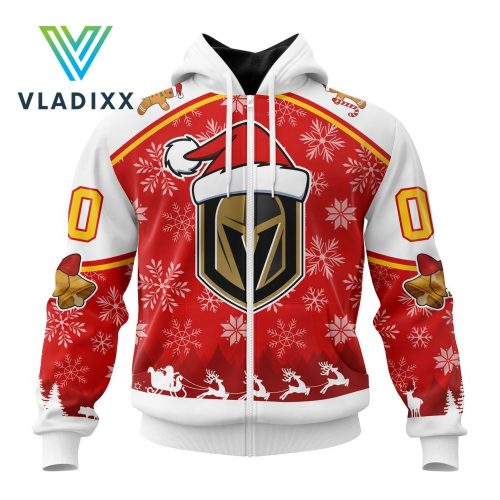 NHL Vegas Golden Knights Special Merry Chirstmas Design Hoodie