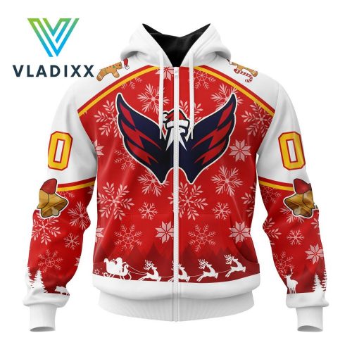 NHL Washington Capitals Special Merry Chirstmas Design Hoodie