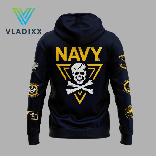 Navy Midshipmen 2024 Champions Dark Blue Hoodie