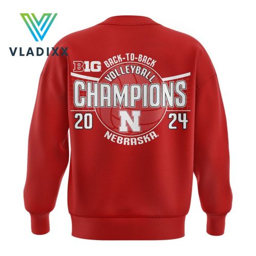 Nebraska Husker Womens Volleyball Champions Sweatshirt