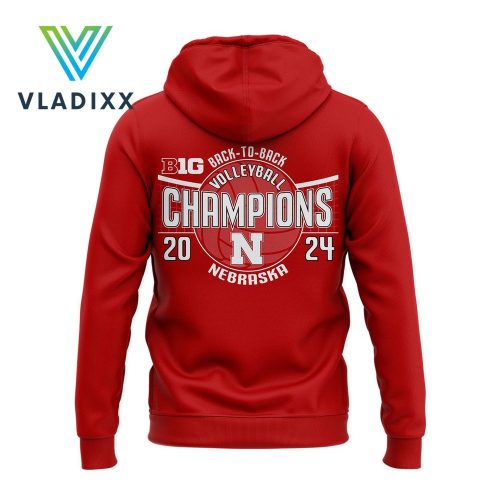 Nebraska Husker Womens Volleyball Champions Zip Hoodie