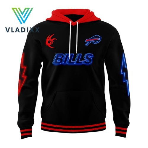 New Buffalo Bills x Sonic 3 Shadow The Hedgehog Hoodie